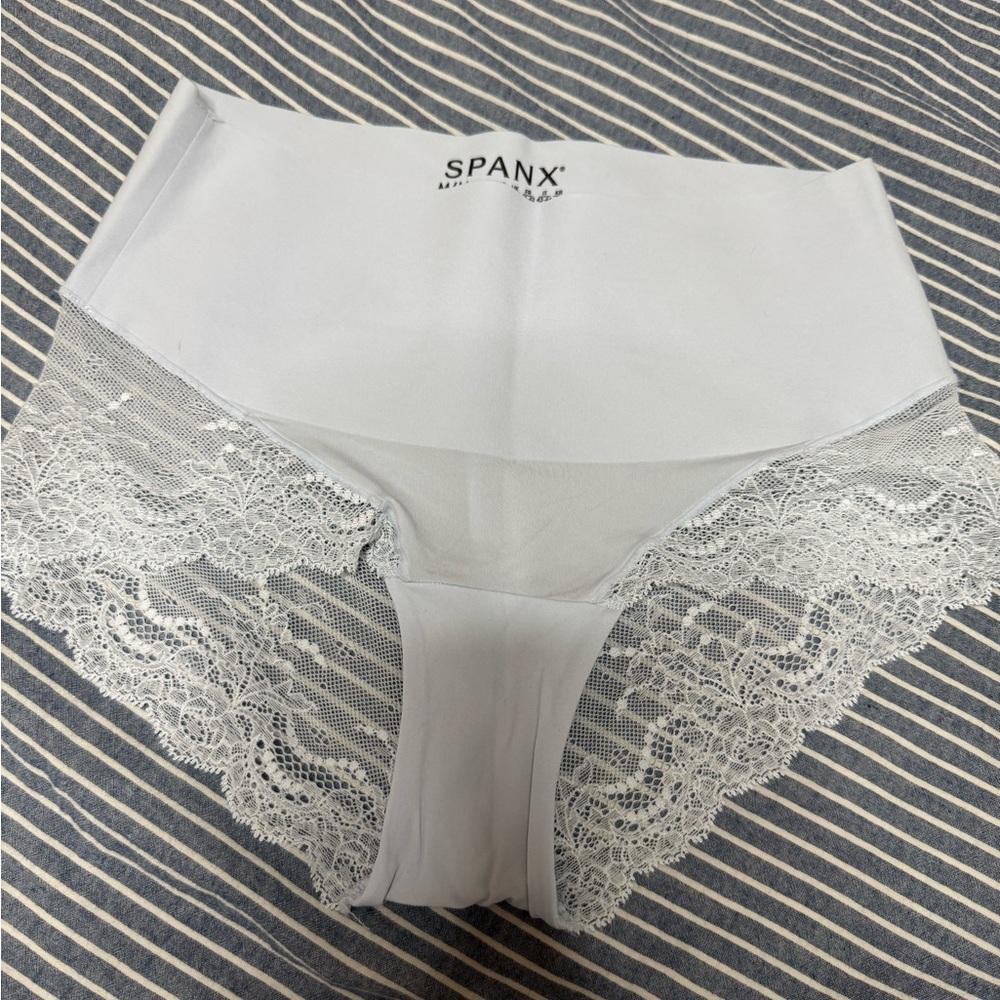 SPANX light blue lower tummy shape-wear